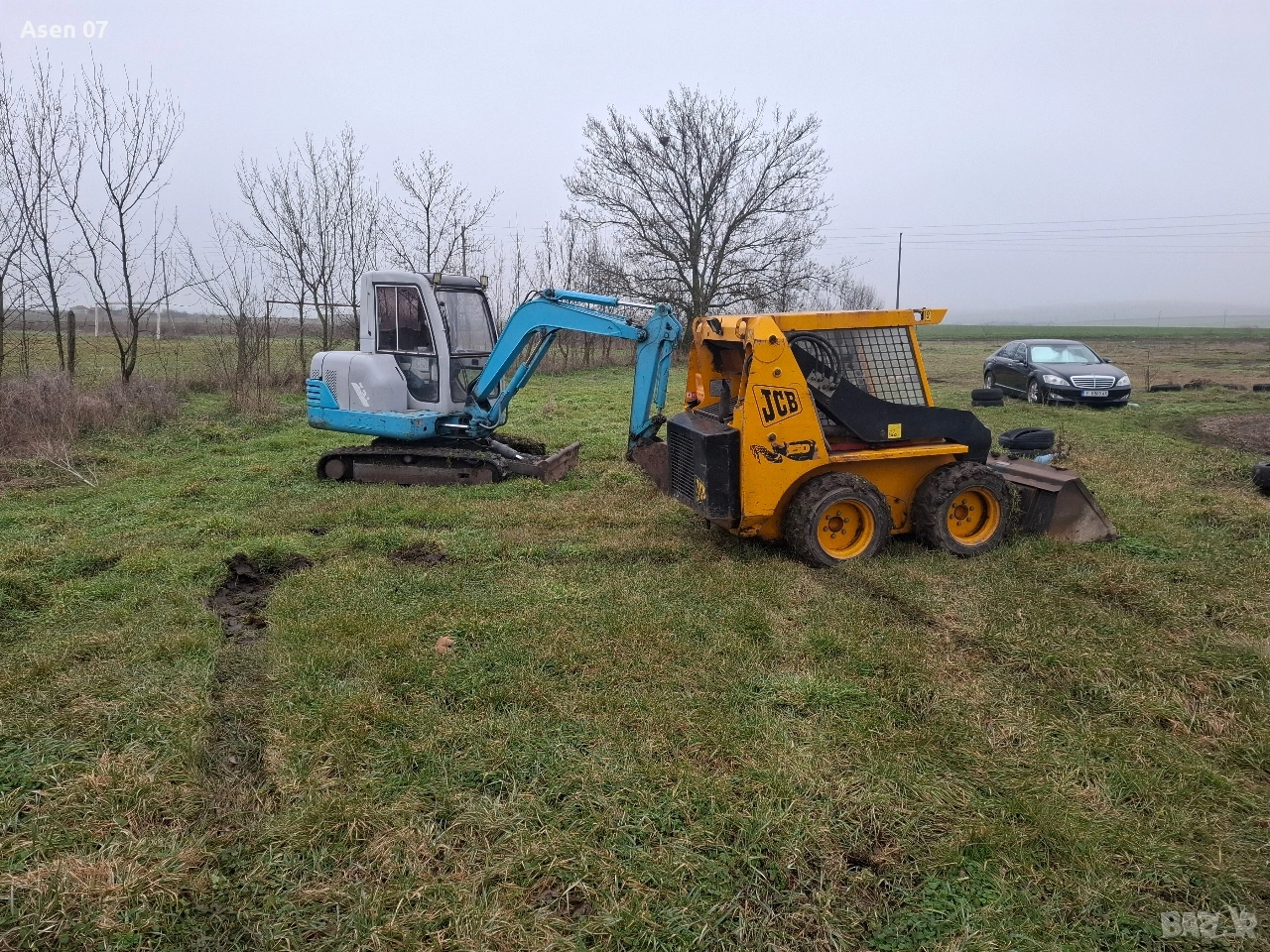 предлагам услуги с мини багер,челен товарач и самосвал за ямбол и региона , снимка 1