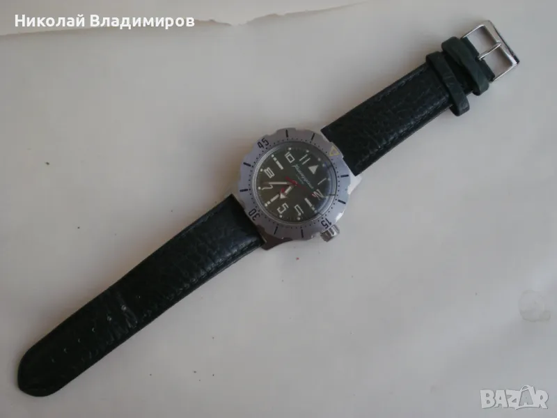 Командирски Восток Wostok руски мъжки ръчен часовник, снимка 1
