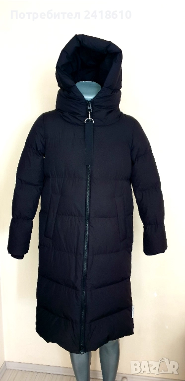 Marc O Polo Womens Long Down Jacket Size 34 -XS /  S ОРИГИНАЛ! Дамскo яке пух Парка!, снимка 1