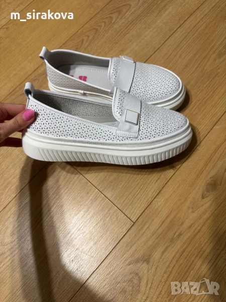 Дамски мокасини - естествена кожа , снимка 1