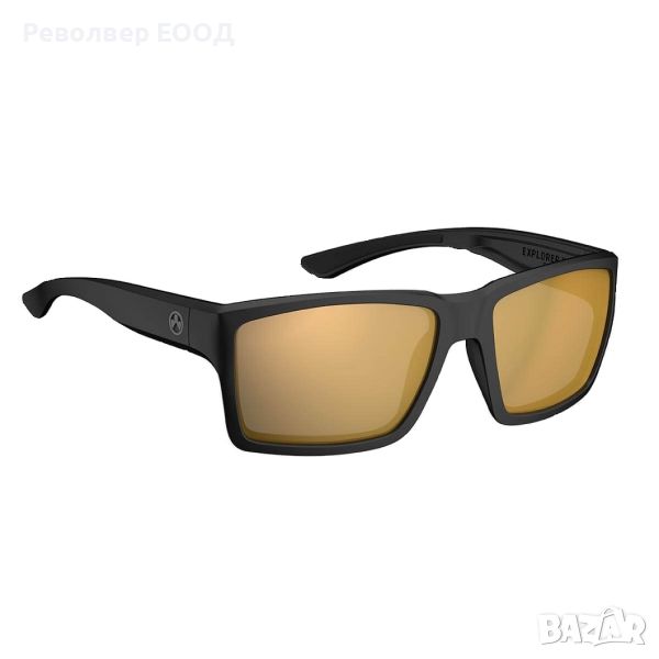 Очила Magpul Explorer XL - Черна рамка/Бронзови лещи/Златно огледало/Поляризирани, снимка 1