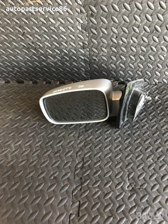 Ляво странично огледало на врата сребристо за KIA Sorento 2.5 (2003–2007) 015753, снимка 1