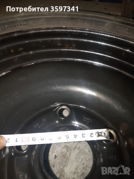 205/60/15 Резервна гума на джанта Пасат 1999, снимка 1