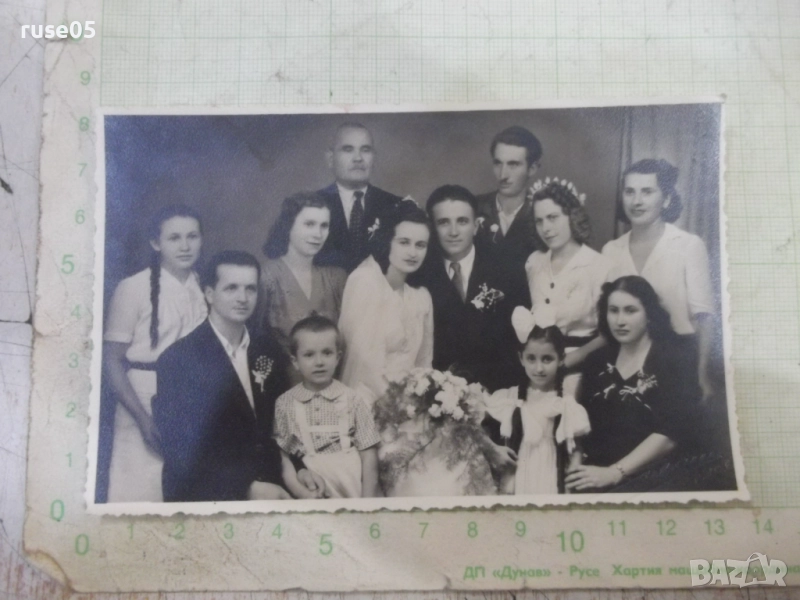 Снимка групова от сватба стара - 1, снимка 1