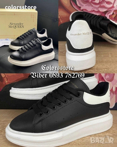 Дамски черни кецове AlexanderMcQueen/VL101z, снимка 1