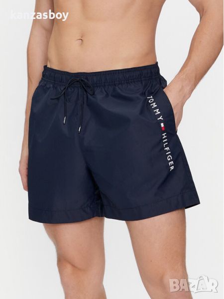 Tommy Hilfiger Boys Logo Swimshort - страхотни юношески шорти 12-14год., снимка 1