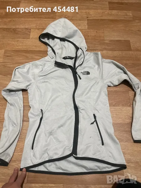 The North Face womens zip fleece top, снимка 1