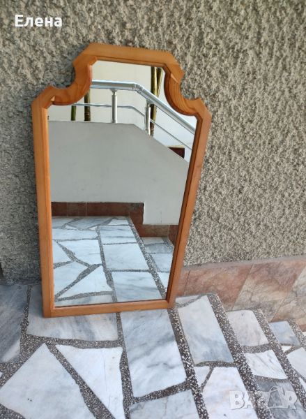 Дървено огледало , снимка 1