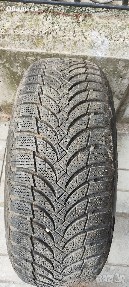 ПРОДАВАМ гума NEXEN 215/60/16 М+S  нова,2019г, 7мм грайфер,свалена от резервна, снимка 1