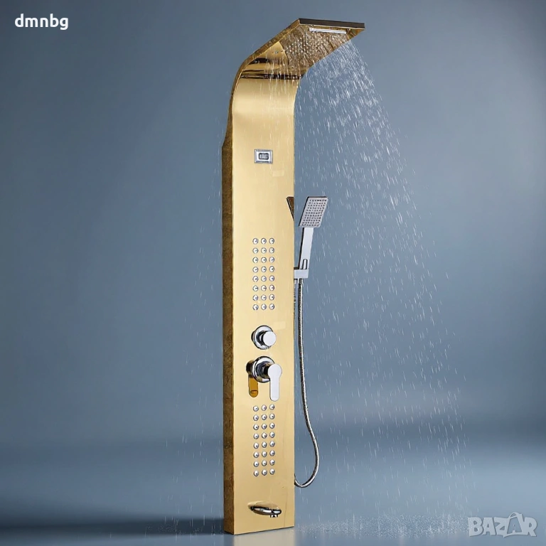 Хидромасажен душ панел от неръждаема стомана А321, снимка 1