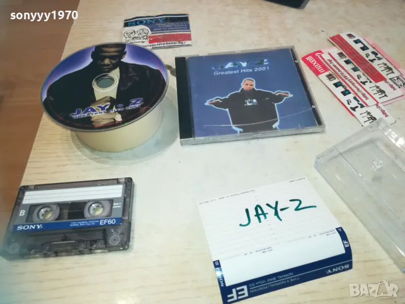 JAY-Z КАСЕТА SONY ЗАПИСАНА ОТ ДИСК 0511240805, снимка 1