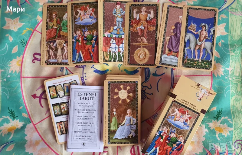 Golden Tarot of the Renaissance, снимка 1