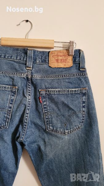 W28 L32, Сини дамски дънки Levi's 506 Standard, снимка 1