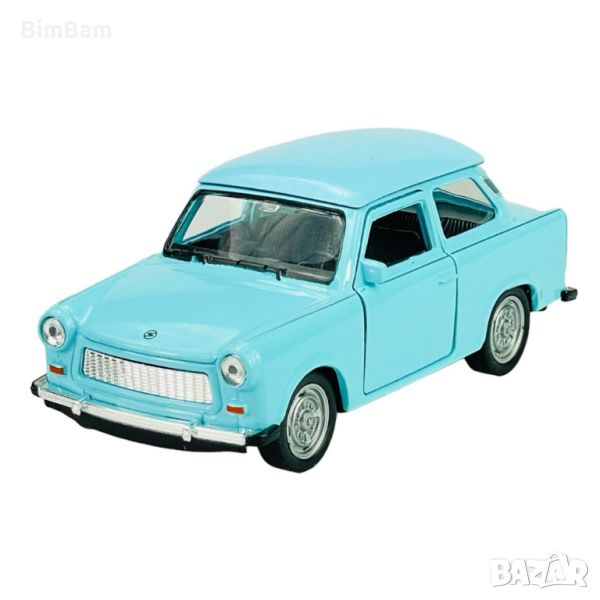 Колекционерска метална количка  TRABANT 601 / WELLY, снимка 1