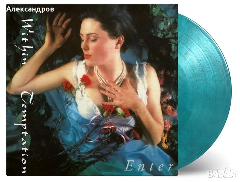 Емблематичната Sharon den Adel с първите два албума на Within Temptation Enter (1997) и Mother Earth, снимка 1