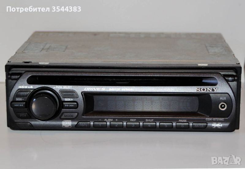 Продавам Авто CD радио Сони CDX-GT215C, снимка 1