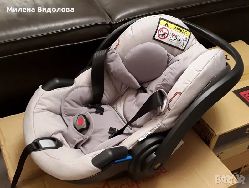 Столче за кола Stokke + база BeSafe® iZi Go Modular™ IsoFix, снимка 1