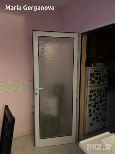 Алуминиева врата с рамка и каса, снимка 1