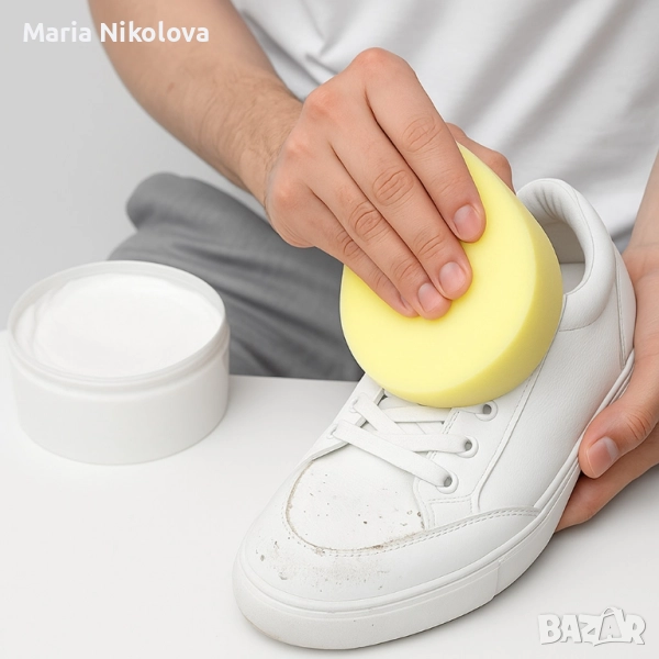 паста за почистване на бели обувки , снимка 1