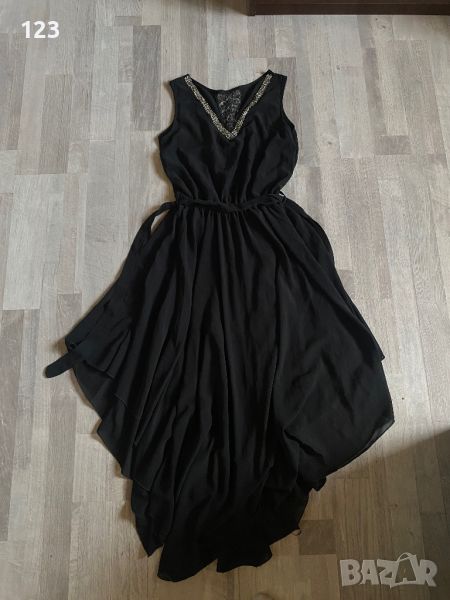 Дамска черна рокля, снимка 1