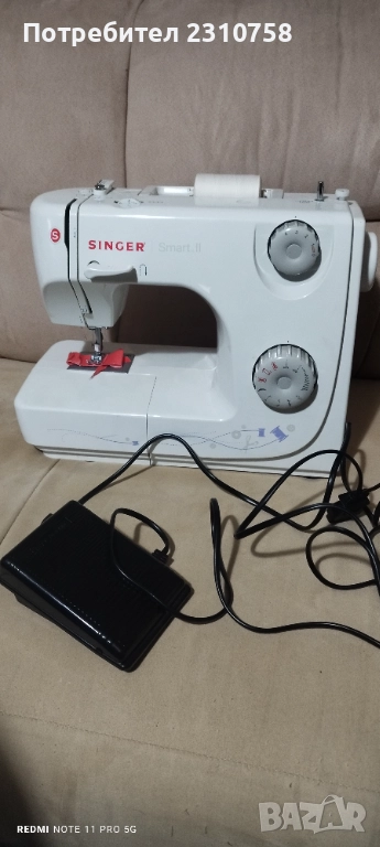 Нова шевна машина SINGER , снимка 1