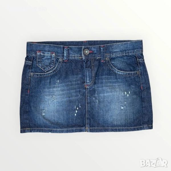 Дамска дънкова пола Benetton, снимка 1