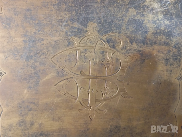 Поднос,табла арт деко, снимка 3 - Други ценни предмети - 54122524