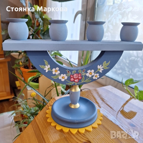 Голям свещник-ръчна изработка