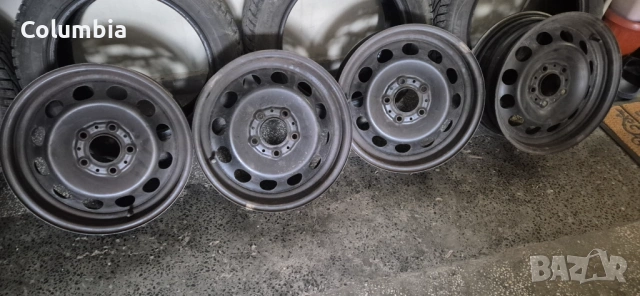 4 бр. 16" джанти за BMW, EТ42, 5х120 мм + оригинални тасове, снимка 2 - Гуми и джанти - 53925358