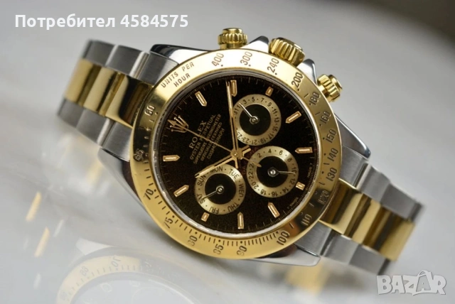 2 бр. Елегантен часовник Rolex Daytona, снимка 4 - Мъжки - 53311608
