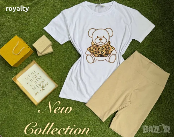 Памучни дамски комплекти , снимка 15 - Спортни екипи - 49756087