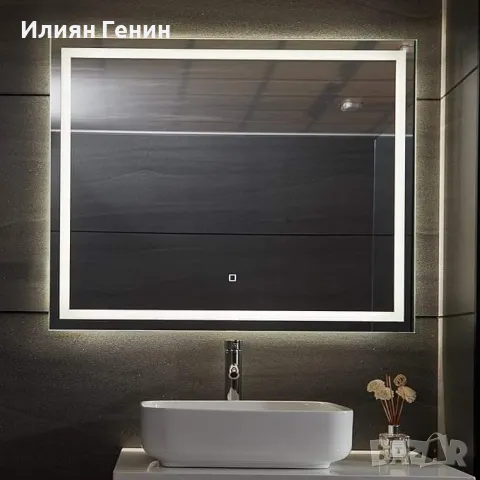 LED огледало за баня - 90 x 60 cm, снимка 1 - Огледала - 47036114