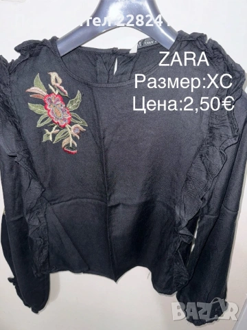 Дамски дрехи ZARA, MANGO и др , снимка 2 - Ризи - 53670266