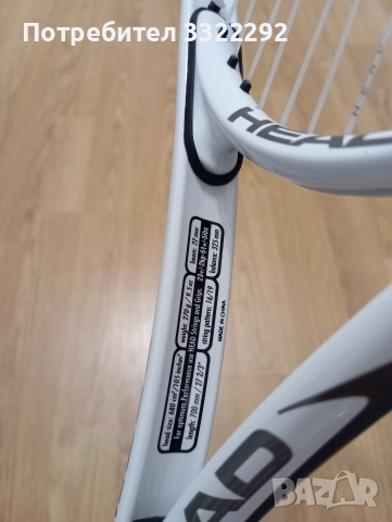 НОВА тенис ракета HEAD Ti.1000 + калъф, снимка 3 - Тенис - 52776750