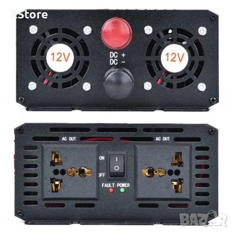 Инверторен преобразувател за ток с мощност 500W, 1000W, 2000W, 4000W, снимка 13 - Друга електроника - 52588809