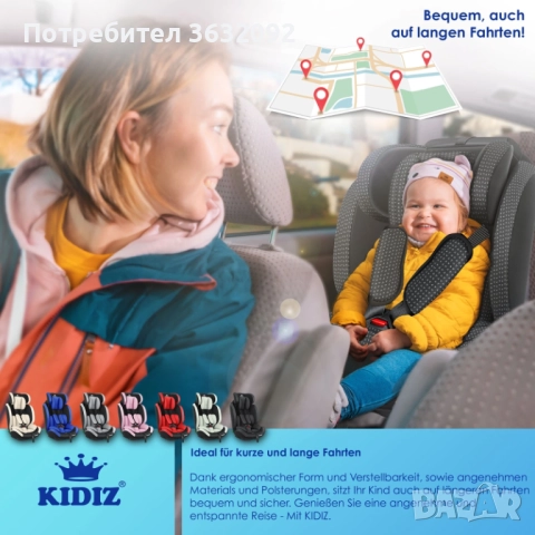 Детско столче за кола 9-36 кг , снимка 7 - Столчета за кола и колело - 52693756