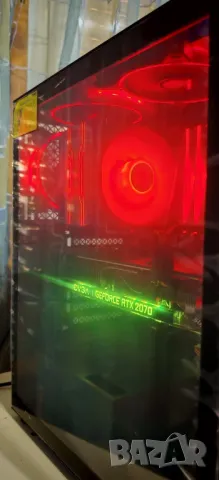  Много Добро Геймърско PC Ryzen 7 5700X/32Gb/2TBGb SSD/Evga FTW3 Ultra 2070 Super/WiFi+BT, снимка 1 - Геймърски - 47030640