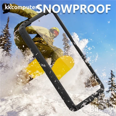 Xiaomi Redmi Note 12 Pro 5G REDPEPPER Водоустойчив / Удароустойчив Калъф + Скрийн Протектор – Черен,, снимка 5 - Калъфи, кейсове - 50797573