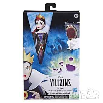 Модна кукла Hasbro Disney Princess - Villains Evil Queen F4562, снимка 3 - Кукли - 45342717