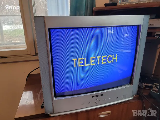 Телевизор Teletech CTV 2140 T- работи , за части с ел. тръба, снимка 4 - Телевизори - 48500672