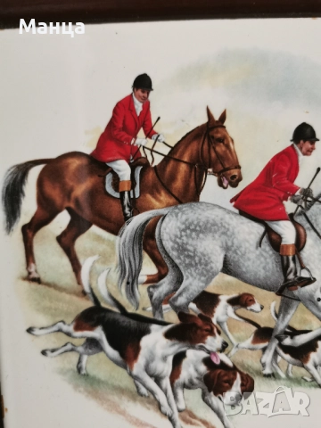 Картина ловен мотив, снимка 2 - Картини - 52590600