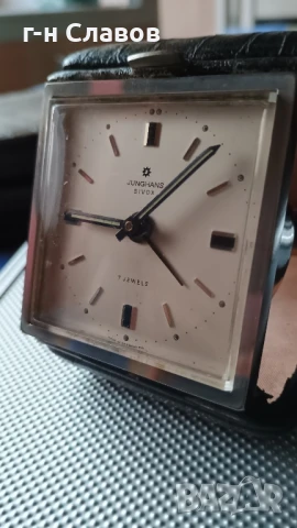 Antique Junghans Bivox Clock, 7 jewels , снимка 4 - Мъжки - 50621916