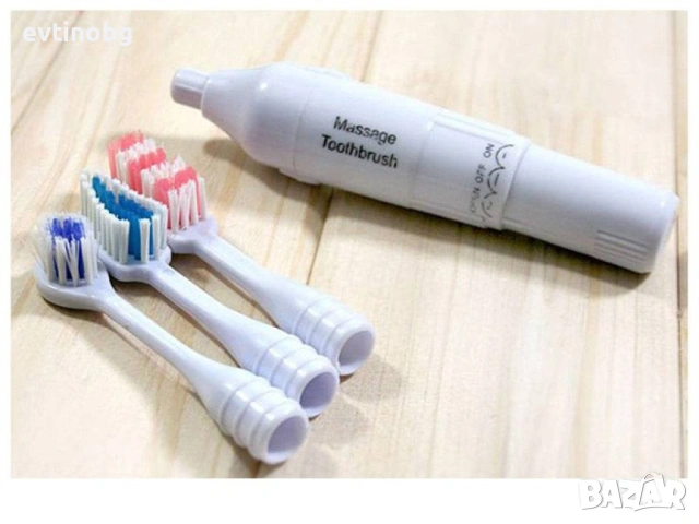 Електрическа четка за зъби - 3 накрайника TV198, снимка 3 - Други - 53936664