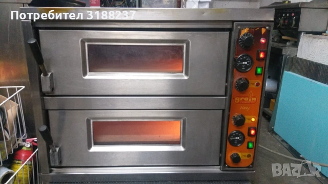 Италианска двойна фурна за пици Morertti