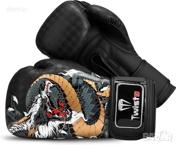 Боксови ръкавици Twisto S6, Muay Thai Kickboxing Pro Heavy Training, 454 грама, снимка 2 - Други спортове - 45370143