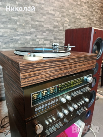 Усилвател, тунер и грамофон DUAL , снимка 4 - Ресийвъри, усилватели, смесителни пултове - 52798682