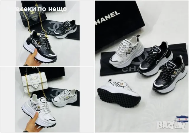 Chanel Дамски Маратонки👟Дамски Спортни Обувки Шанел - Налични Различни Цветове Код D1992, снимка 1 - Маратонки - 49380304