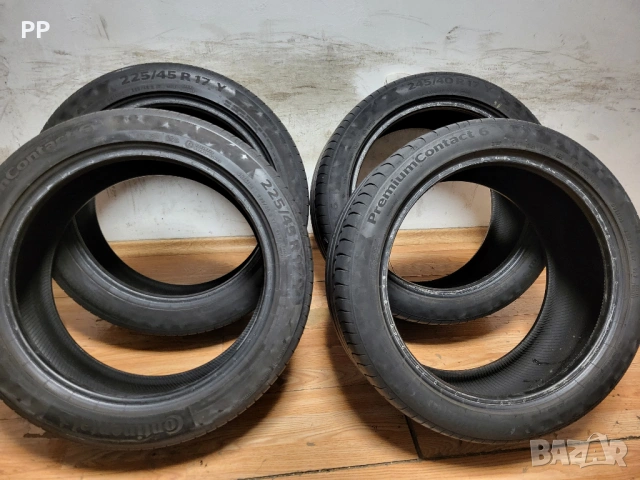 225/45/17 и 245/40/17 Continental / пакет летни гуми, снимка 10 - Гуми и джанти - 53742654