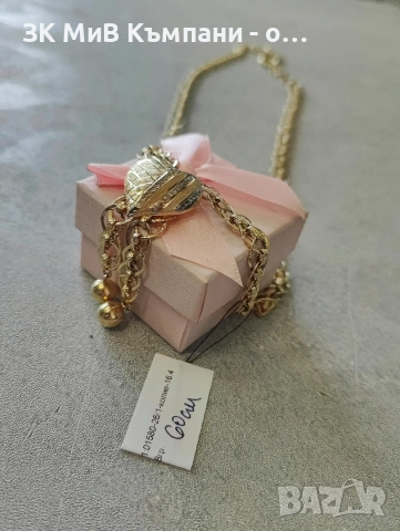 Като ново дамско златно колие 16.48гр 14к-60см , снимка 7 - Колиета, медальони, синджири - 54181037