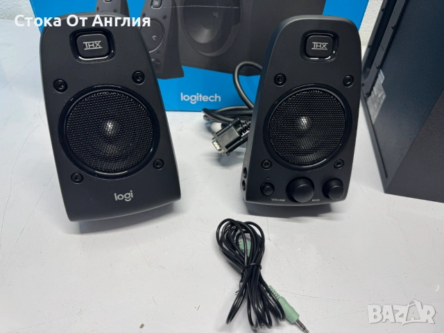 Аудио система Logitech Z623, 2.1, 200W (130W + 2x 35W) 400W, снимка 2 - Аудиосистеми - 53808914